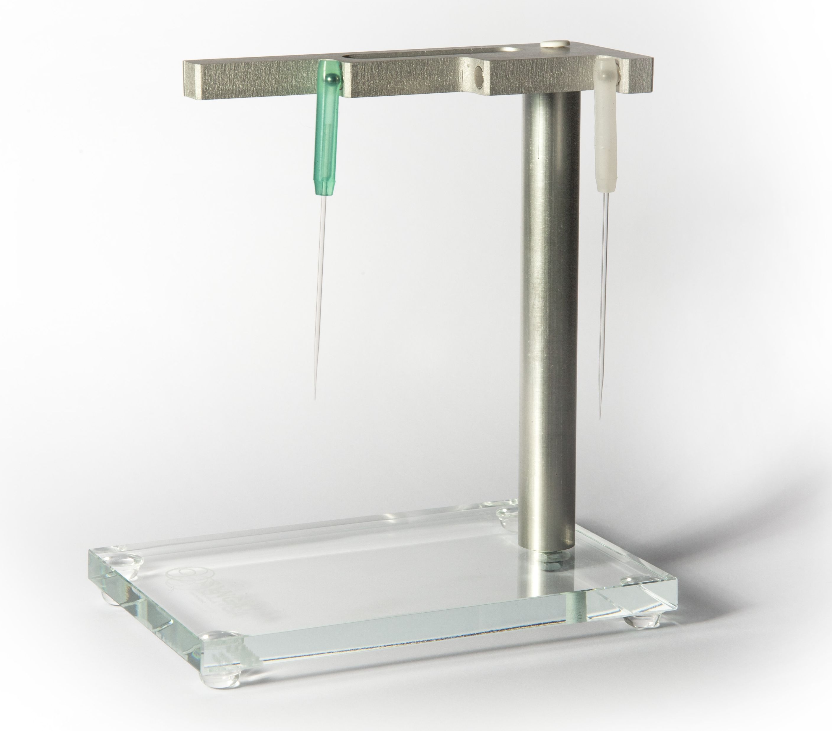 SA Base M dot Adhesive hang Rack for storage of up to 3 open pipettes with SAS bulbs or pen holders.