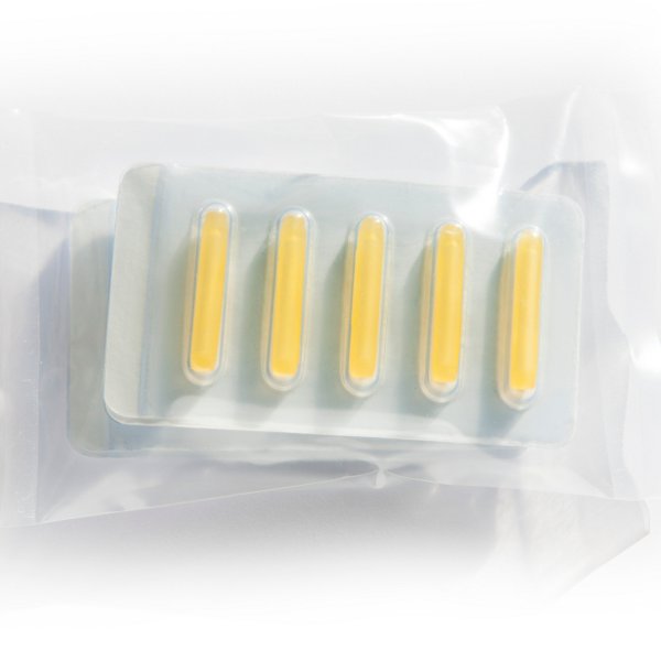 SG Bulb, sterile, 4x 5, Soft, Yellow